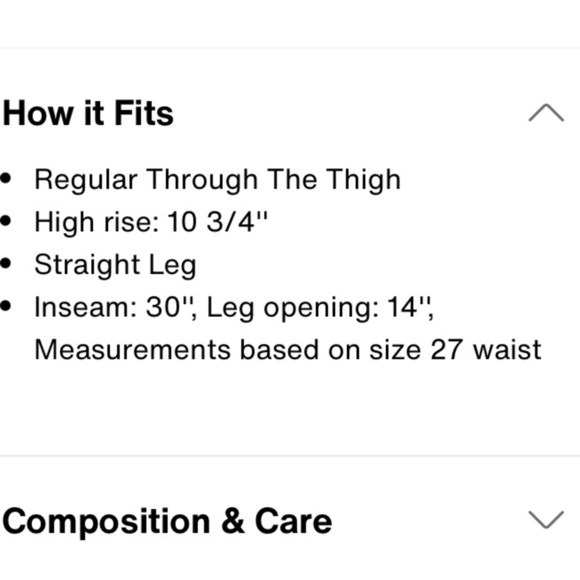 LEVIS PREMIUM 501 STRAIGHT LEG SIZE W 27xL 30 High Waisted Button Fly - Picture 7 of 15